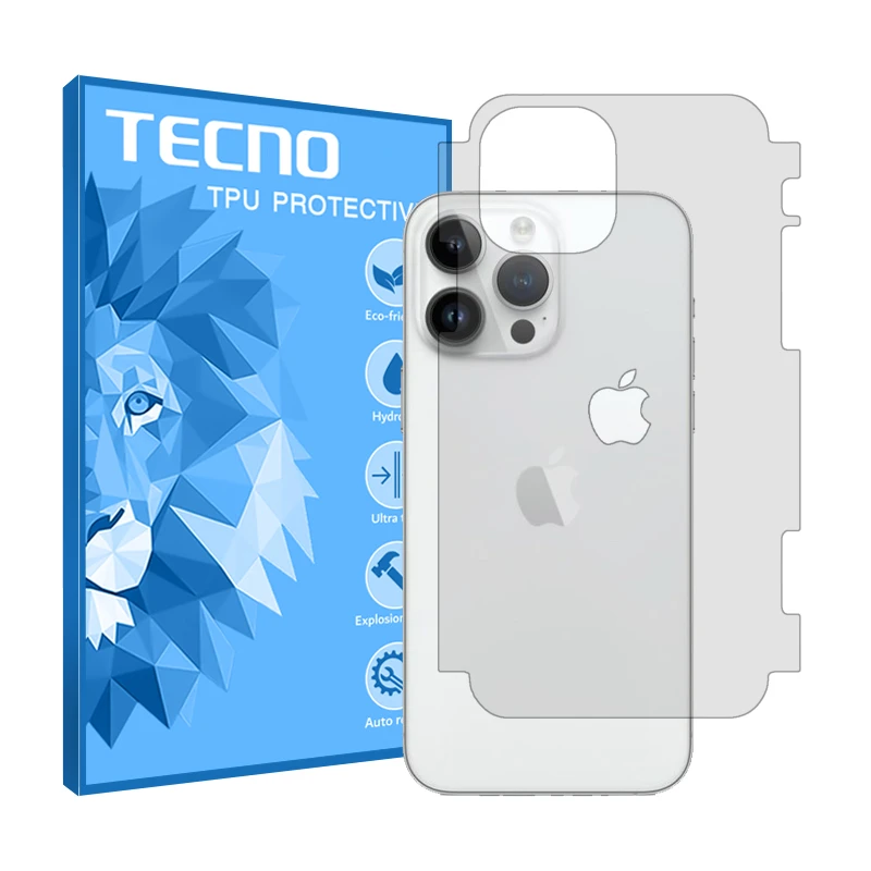 محافظ پشت گوشی شفاف تکنو مدل HyGEL مناسب برای گوشی موبایل اپل iPhone 14 Pro Max