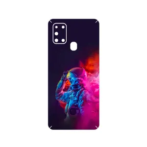 MAHOOT Smoke Rainbow Digital Art 1 Cover Sticker for Samsung Galaxy A21s