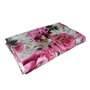 ملحفه مدل گل بهاری کد 452 دونفره سایز 220x240 سانتی متر
