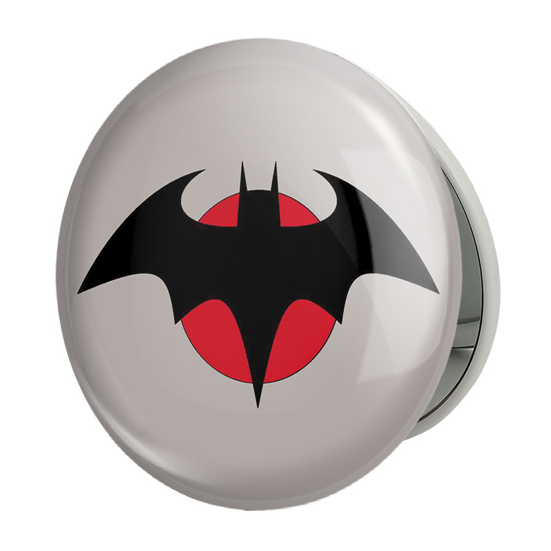 آینه جیبی خندالو طرح بتمن Batman مدل تاشو کد 25807 