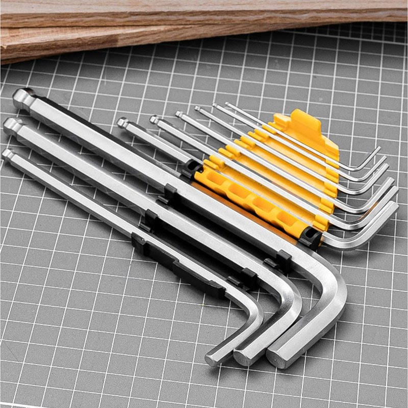 آچار آلن دلی مدل DL3590 مجموعه 9 عددی آچار آلن دلی مدل DL3590 مجموعه 9 عددی