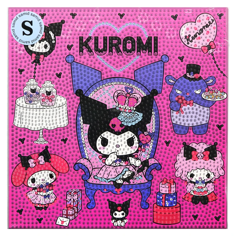 بازی آموزشی سمید مدل ساخت تابلو نقاشی الماسی طرح کرومی