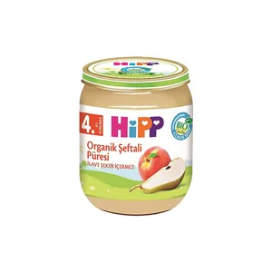 پوره میوه کودک طعم هلو گلابی هیپ - 125 گرم