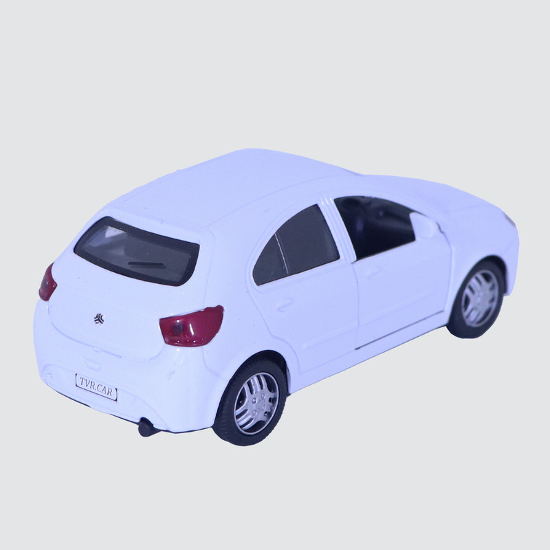 ماشین بازی مدل تیبا هاچبک فلزی