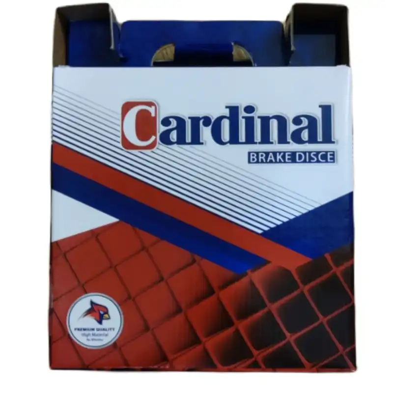 دیسک ترمز چرخ جلو کاردینال مدل t2s مناسب برای 206 تیپ دو بسته دو عددی