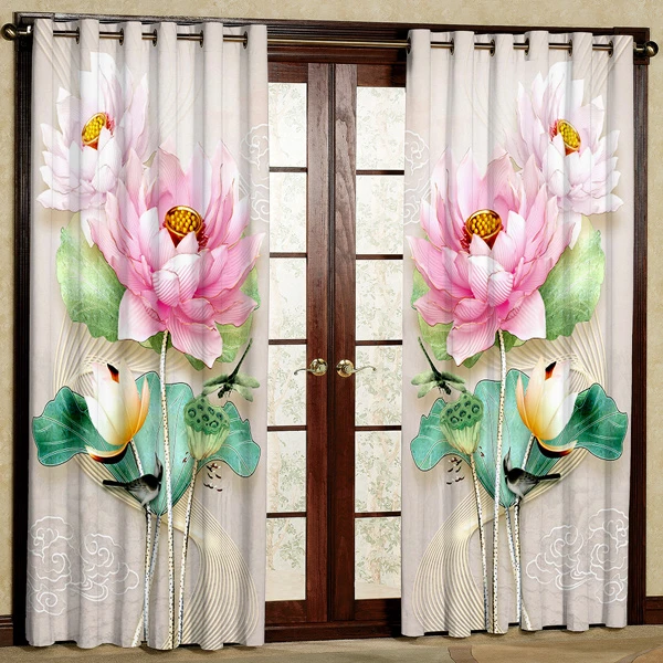 پرده مدل مخمل پانچی کد 7201 سایز 280x140 سانتی متر