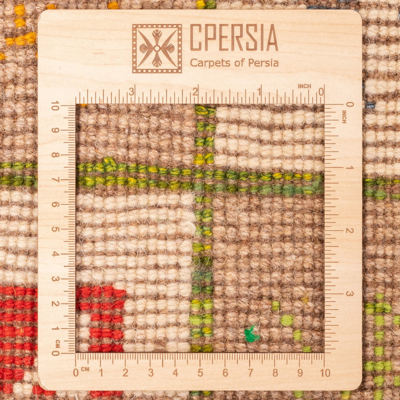 گبه دستباف سه و نیم متری سی پرشیا کد 122043