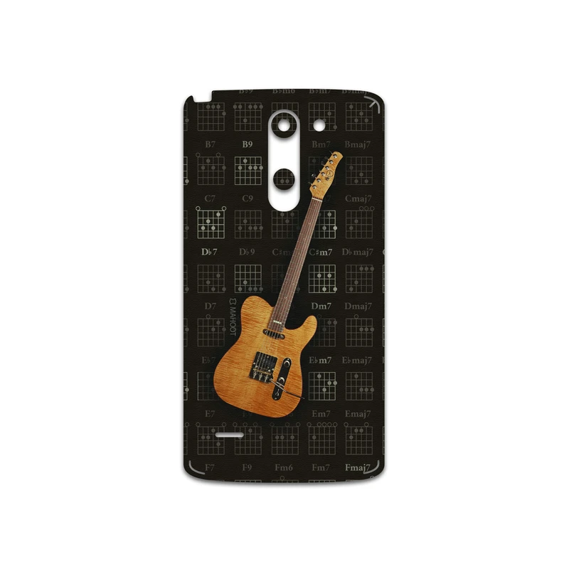 برچسب پوششی ماهوت مدل Guitar-Instrument مناسب برای گوشی موبایل ال جی G3 Stylus