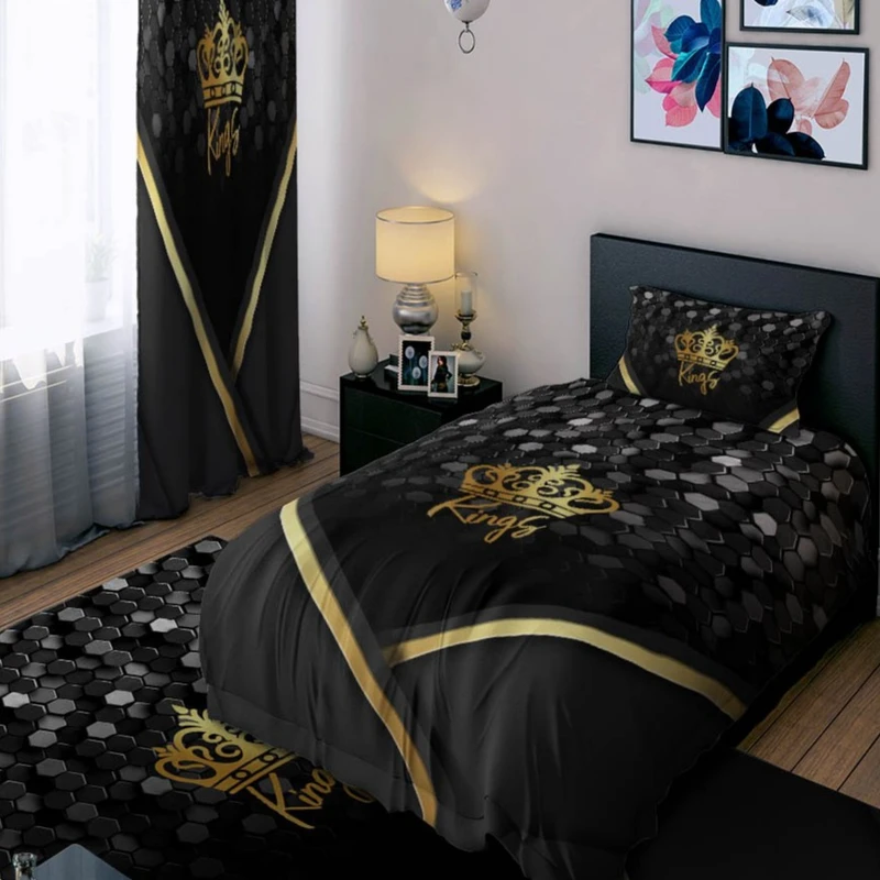 سرویس خواب 1 نفر 4 تکه مدل تاج کد 1181