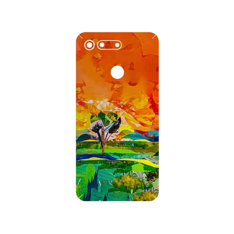 برچسب پوششی ماهوت مدل Collage of Painting مناسب برای گوشی موبایل آنر View 20