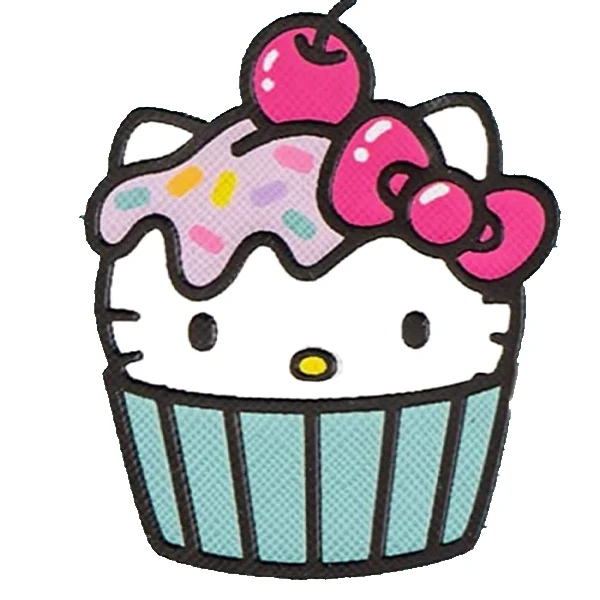  استیکر پارچه و لباس پاد آفرین طرح کیتی کد 5097