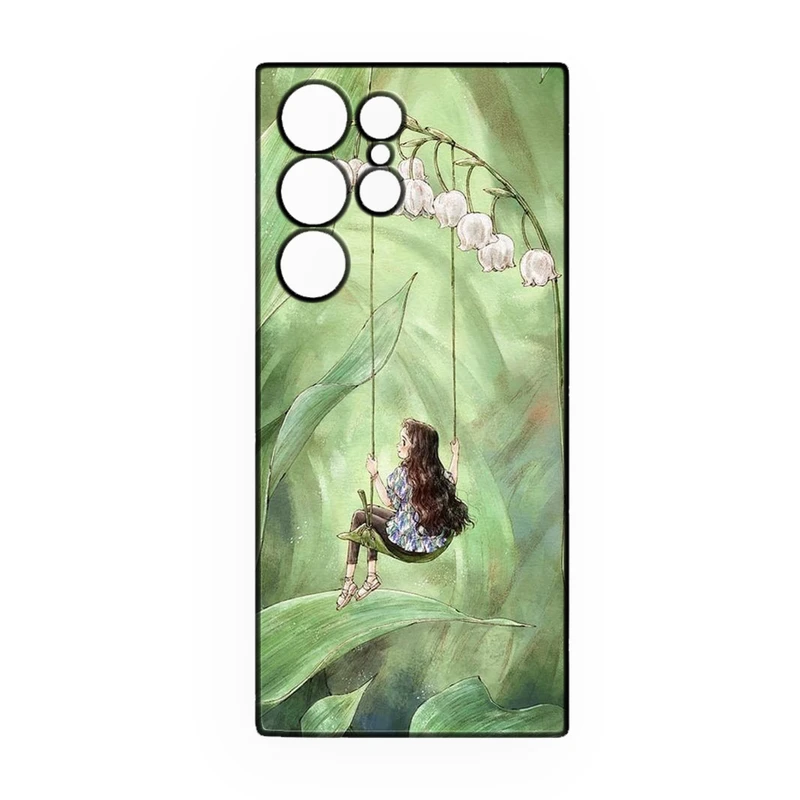 کاور طرح دخترانه کد 258 مناسب برای گوشی موبایل سامسونگ Galaxy S22 Ultra  