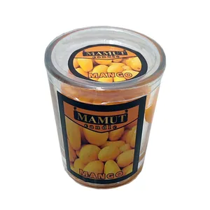  شمع مدل لیوانی عطری انبه کد 04