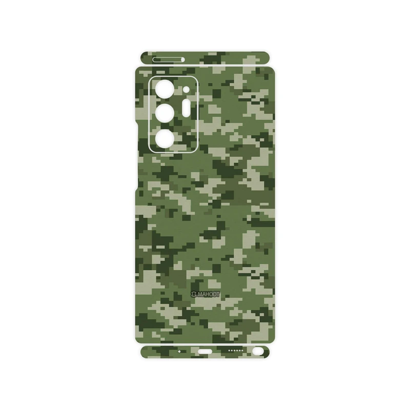برچسب پوششی ماهوت مدل Army-Green-Pixel-FullSkin مناسب برای گوشی موبایل سامسونگ Galaxy Note20 ULTRA