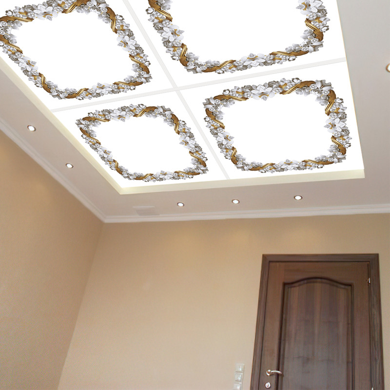 تایل سقفی آسمان مجازی مدل CP-14114 سایز 60x60 سانتیمتر بسته 8 عددی