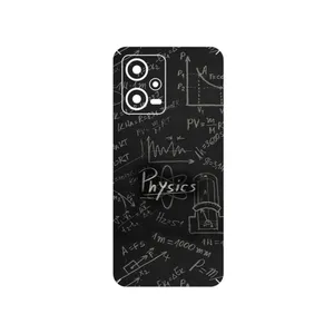 MAHOOT Physics Science Cover Sticker for Xiaomi Redmi Note 12 5G