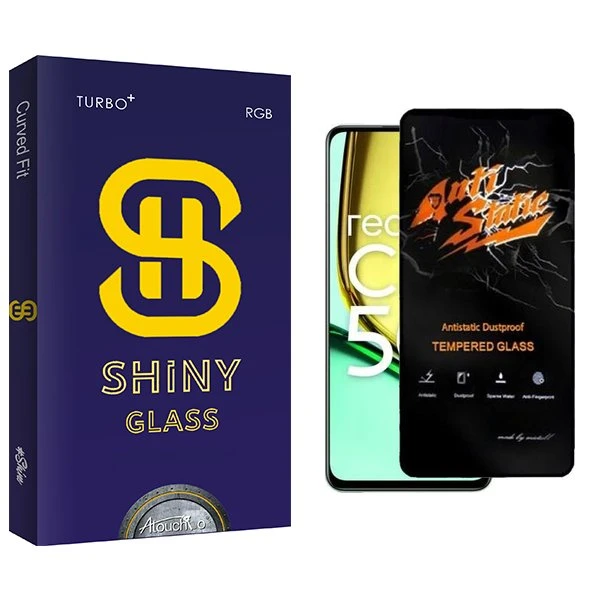 محافظ صفحه نمایش آتوچبو مدل Shiny Antistatic مناسب برای گوشی موبایل ریلمی C67
