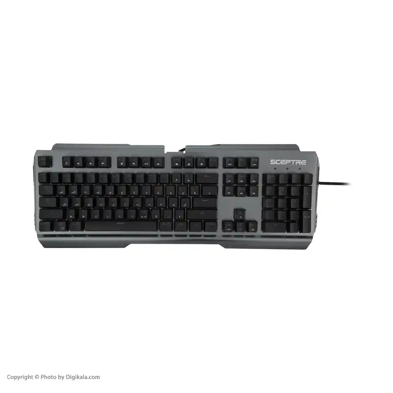 کیبورد مکانیکی مخصوص بازی اسکپتر مدل KEYPRORGB