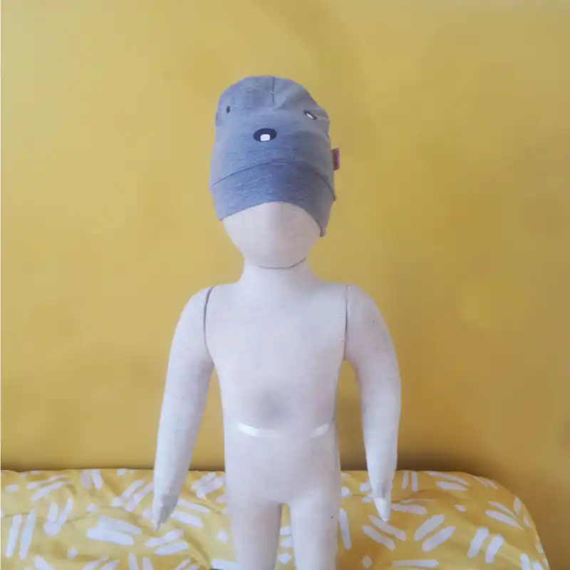 کلاه نوزادی تیک مک مدل استرج طرح خرسی