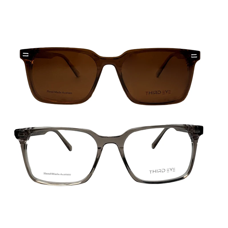 فریم عینک طبی ترد آی کد 9418 به همراه کاور آفتابی مجموعه 2 عددی