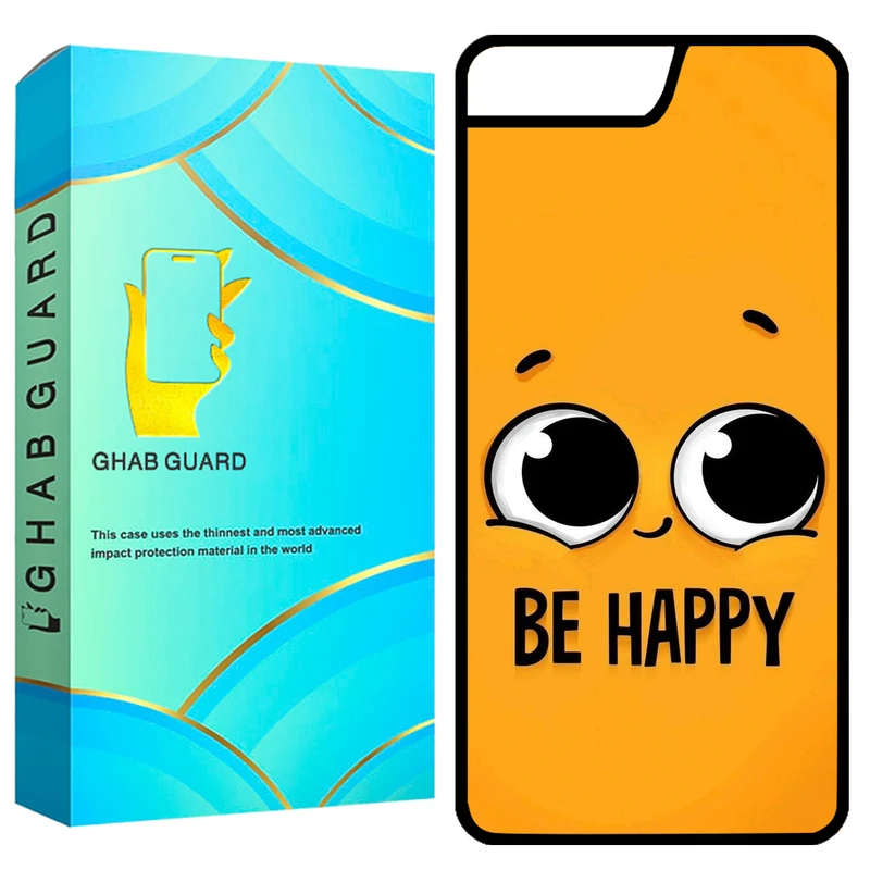 کاور قاب گارد طرح خوشحال مدل GCHP7P مناسب برای گوشی موبایل اپل iPhone 7 Plus / 8 Plus