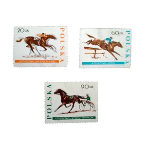 تمبر یادگاری مدل اسب سواري كد c-910 مجموعه 3 عددي