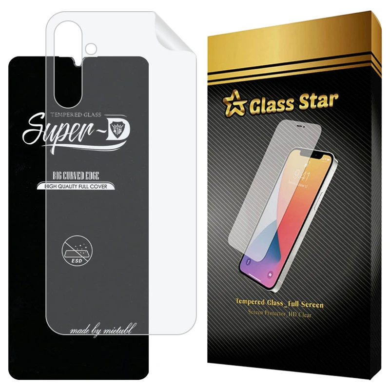 محافظ صفحه نمایش گلس استار مدل SUNG مناسب برای گوشی موبایل سامسونگ Galaxy A24 4G / M34 5G / F34 5G به همراه محافظ پشت گوشی