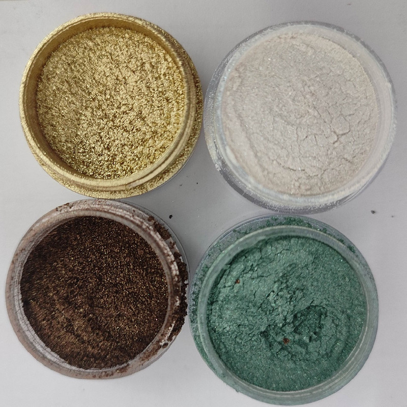 پودر کروم ناخن مدل G-Ws-B-G بسته 4 عددی