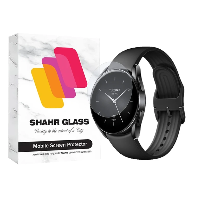محافظ صفحه نمایش شهر گلس مدل SMPWATCHS مناسب برای ساعت هوشمند شیائومی Watch S2 42 mm