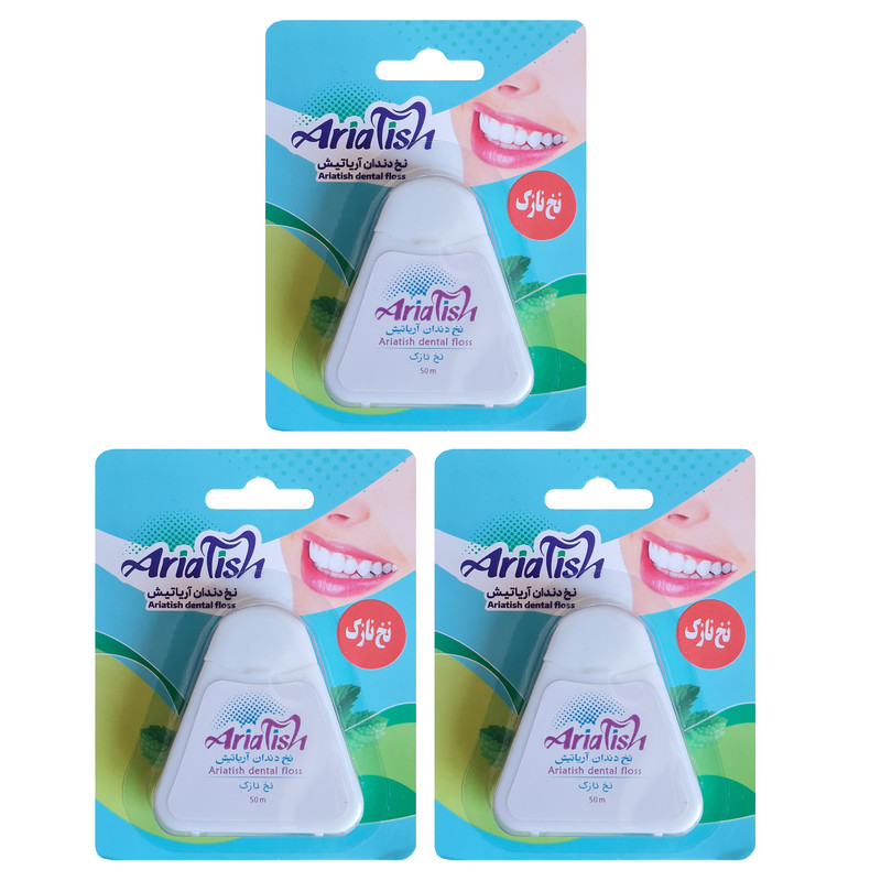 نخ دندان آریاتیش مدل Narrow بسته 3 عددی