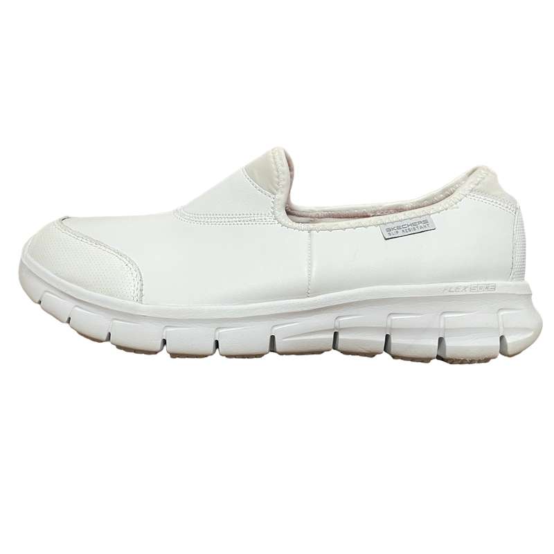 کفش روزمره زنانه اسکچرز مدل SN76536-WHT