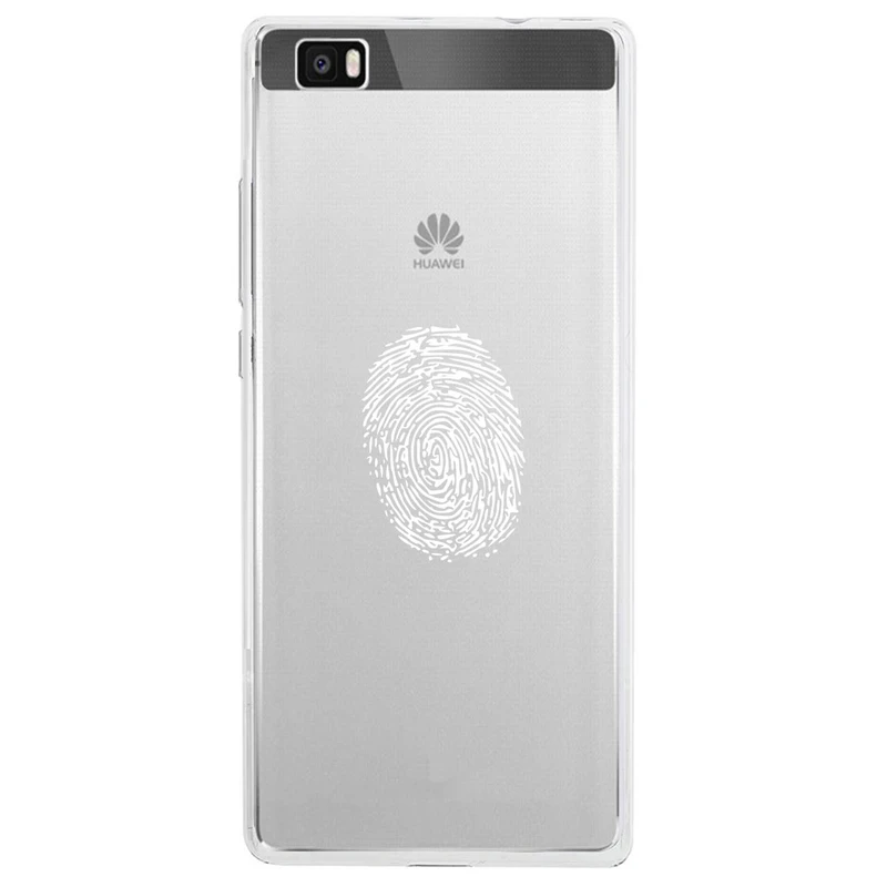 کاور مگافون طرح اثر انگشت مدل C62-W مناسب برای گوشی موبایل هوآوی P8 Lite