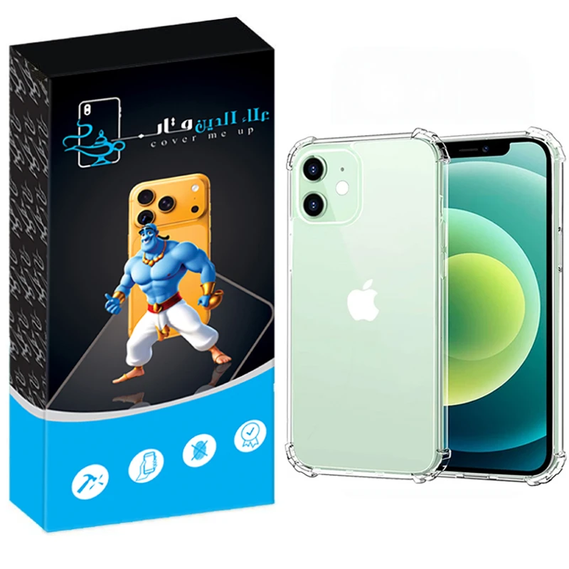 کاور علاالدین قاب مدل Crystal مناسب برای گوشی موبایل اپل Iphone 12