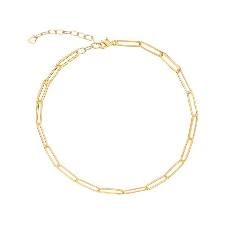 پابند طلا 18 عیار زنانه ماوی گالری مدل زنجیری مستطیل پابند طلا 18 عیار زنانه ماوی گالری مدل زنجیری مستطیل