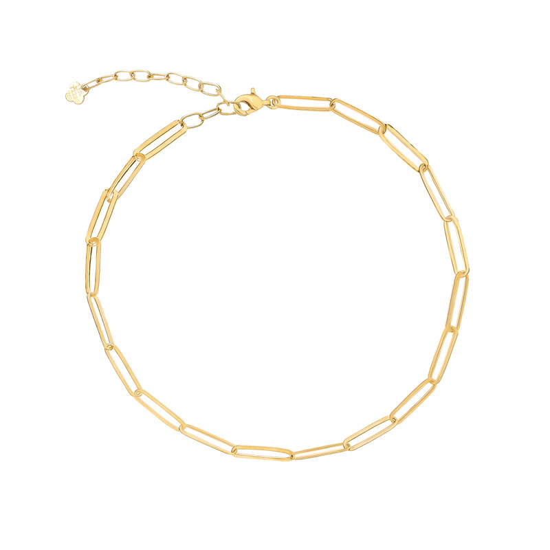 پابند طلا 18 عیار زنانه ماوی گالری مدل زنجیری مستطیل پابند طلا 18 عیار زنانه ماوی گالری مدل زنجیری مستطیل