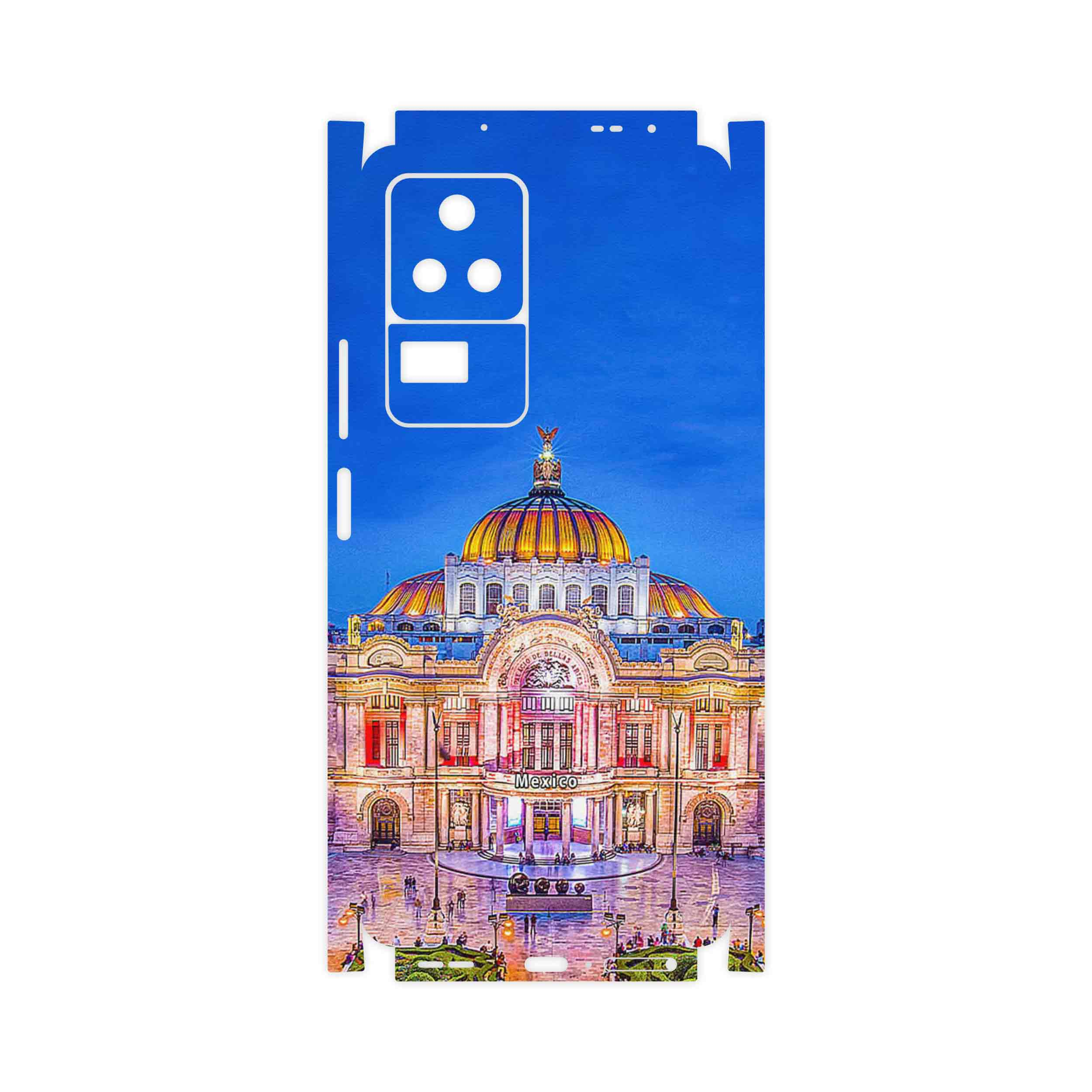 برچسب پوششی ماهوت مدل Mexico City-FullSkin مناسب برای گوشی موبایل شیائومی Poco F4 5G