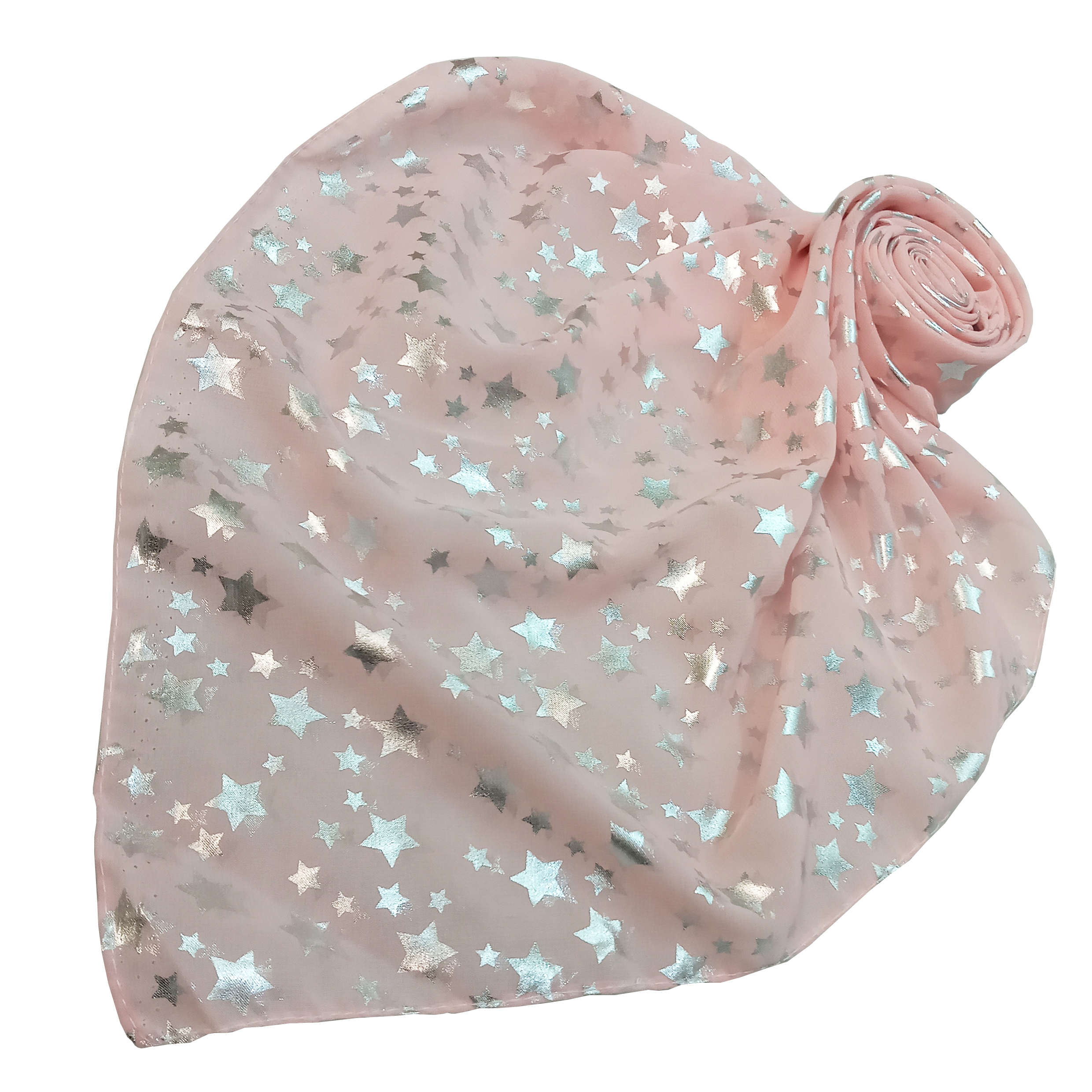 روسری دخترانه طرح ستاره مدل SC-122-1
