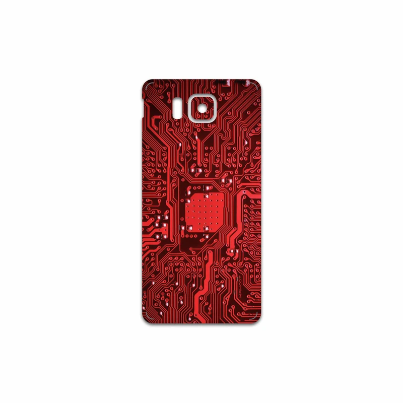 برچسب پوششی ماهوت مدل Red Printed Circuit Board مناسب برای گوشی موبایل سامسونگ Galaxy Alpha