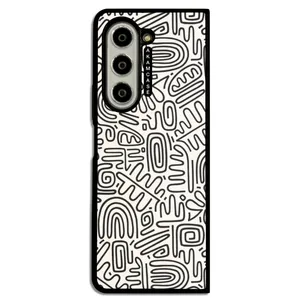 AKAM AMC-WSGZFOLD5-DOODLE10 Cover For Samsung Galaxy Z Fold 5