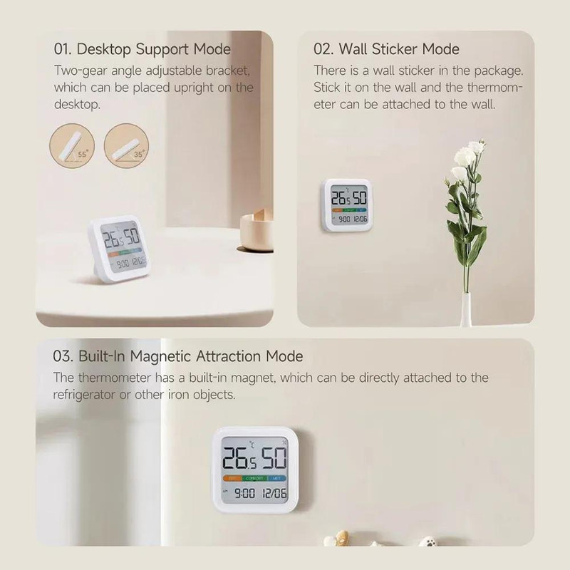 دما سنج و رطوبت سنج ام آی آی آی دبلیو مدل MW22S06-S210