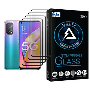 PK Delta Glass MIX004 Screen Protector For Oppo A93 5G Pack Of 4