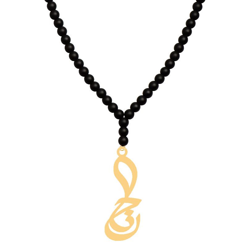 گردنبند طلا 18 عیار زنانه کرابو طرح حنا مدل Kr70936 -  - 2