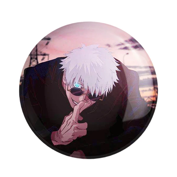 پیکسل خندالو مدل گوجو ساتورو انیمه جوجوتسو کایزن کد 11094