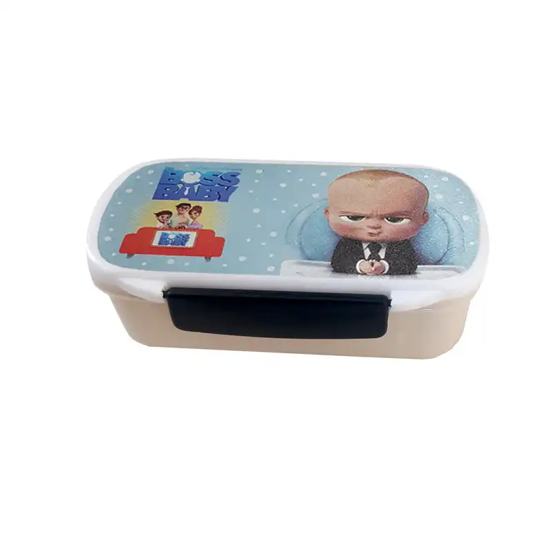 ظرف غذای کودک طرح بچه رییس کد B-95