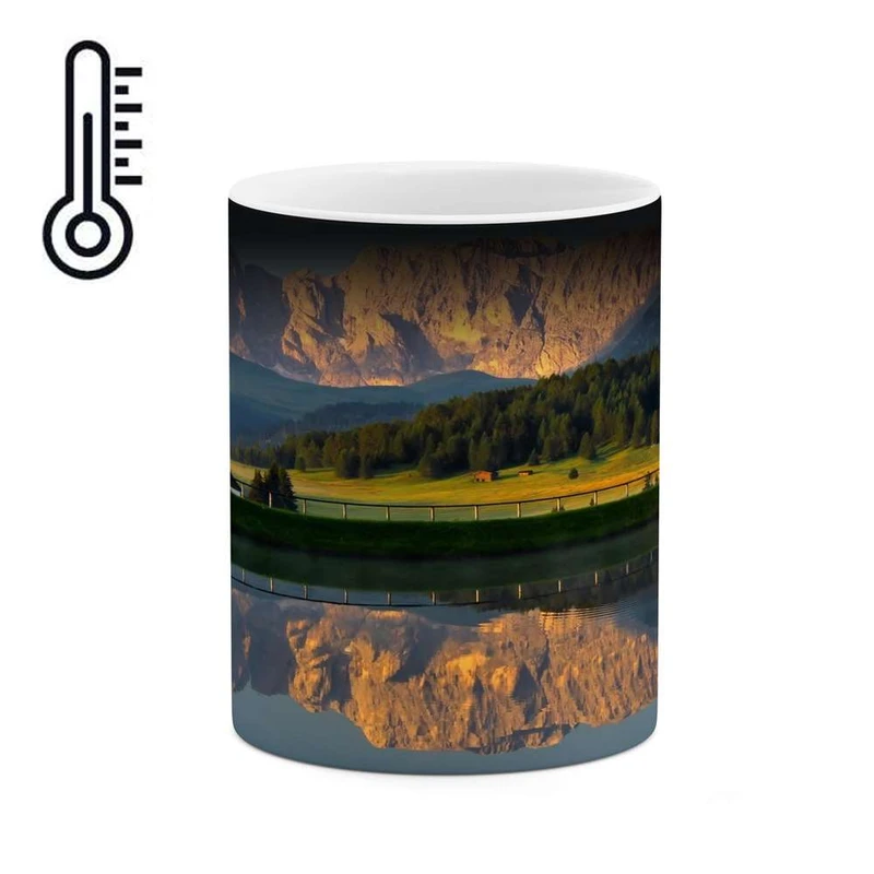 ماگ حرارتی کاکتی مدل منظره کد mgh17772