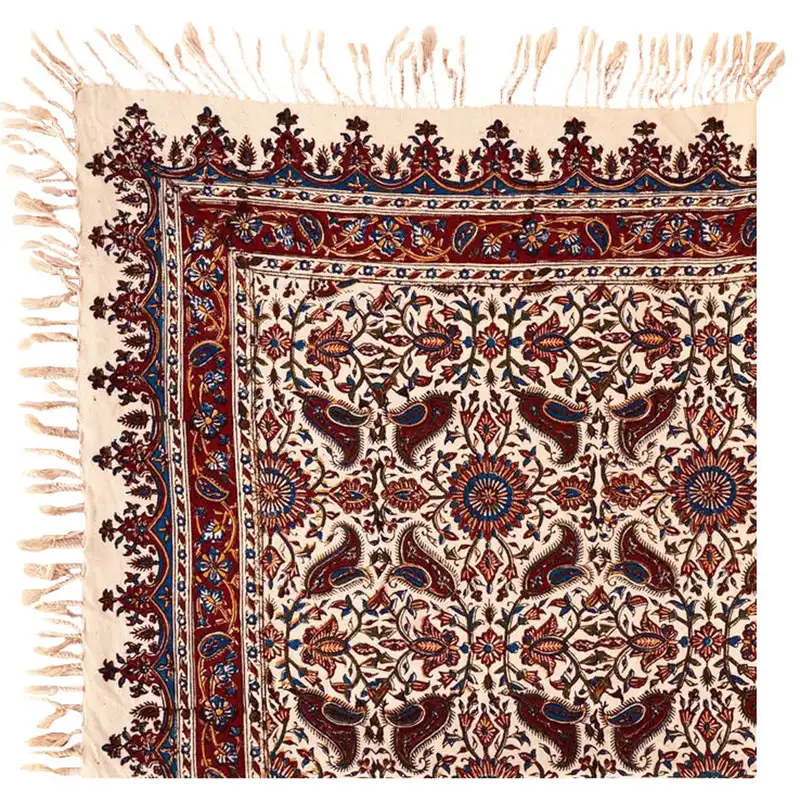 روميزي قلمكار عطريان طرح بته جقه قاجار كد G359