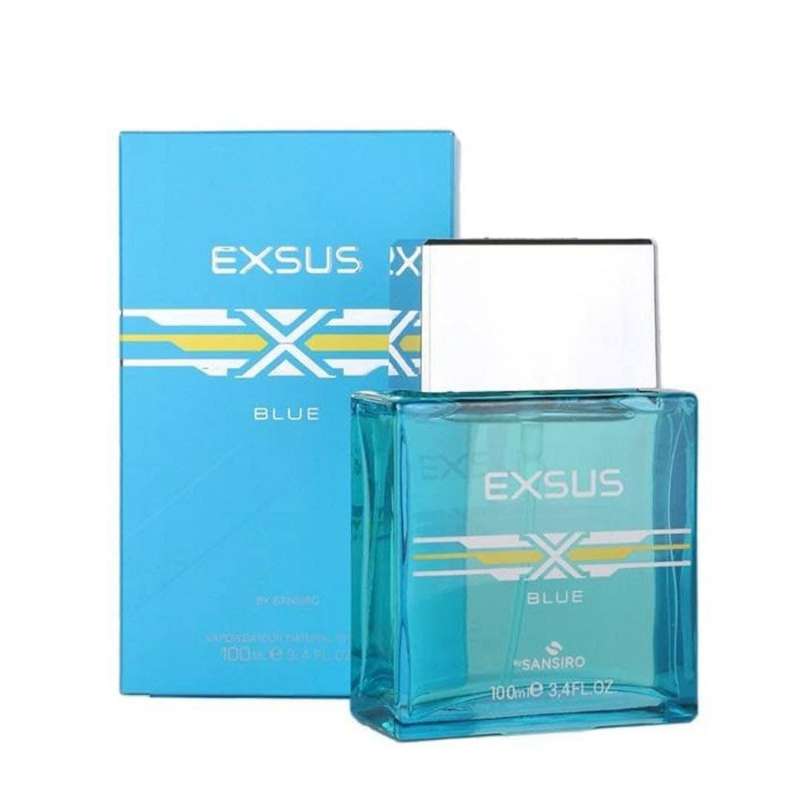 ادو پرفیوم مردانه سنسیرو مدل Exsus blue حجم 100 میلی لیتر