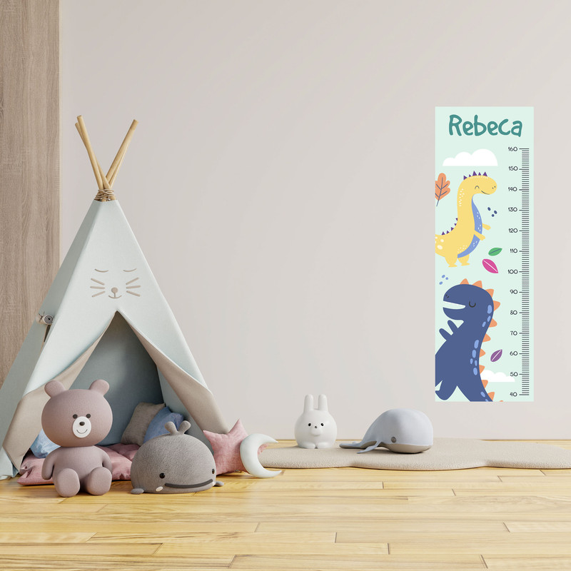 استیکر اندازه گیری کودک مدل ربکا