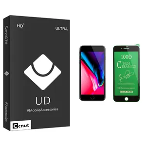 Coconut UD Black Ceramics Screen Protector For Apple iPhone 7 Plus اپل