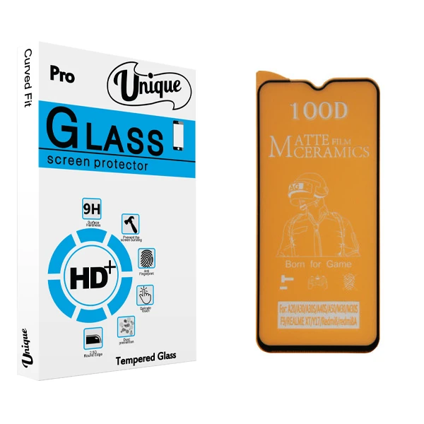 محافظ صفحه نمایش مات يونيک مدل +Clear مناسب برای گوشی موبایل سامسونگ Galaxy A20/ M30